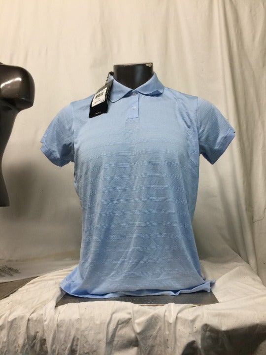 Adidas Men's Climacool Taylor Made Golf Shirt, Blue, XL