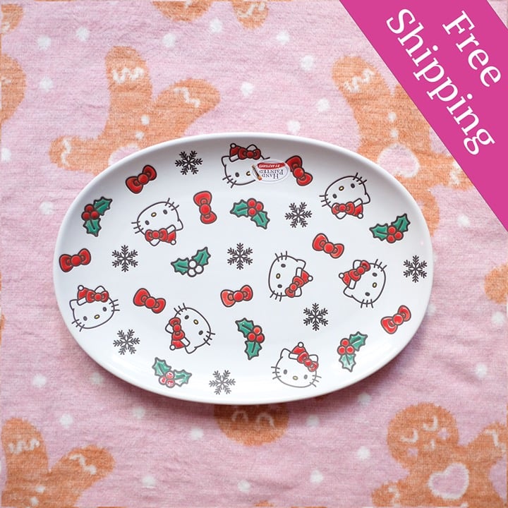Hello Kitty - Holly and Bow Christmas Serving Platter