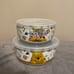 Disney winnie the pooh honeypot floral set of two round ceramic food storage con