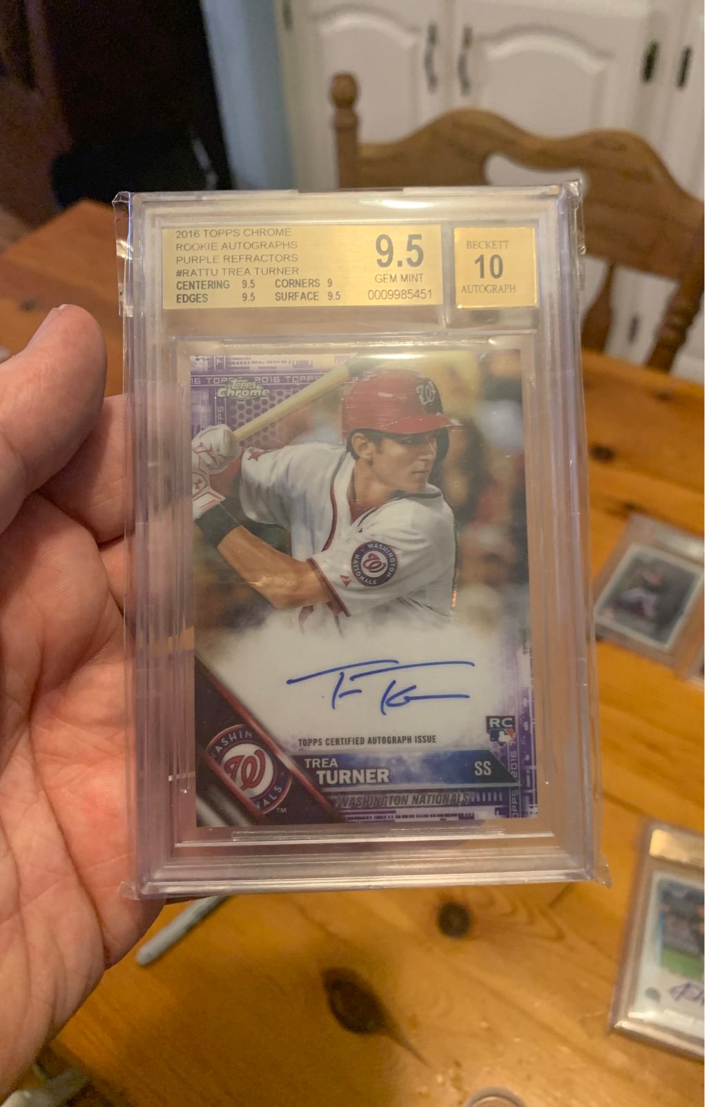 Trea turner RC