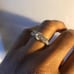 Sterling Silver White Topaz 8 Ring