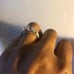 Sterling Silver White Topaz 8 Ring