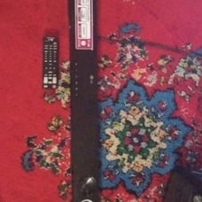 LG sound bar with remote