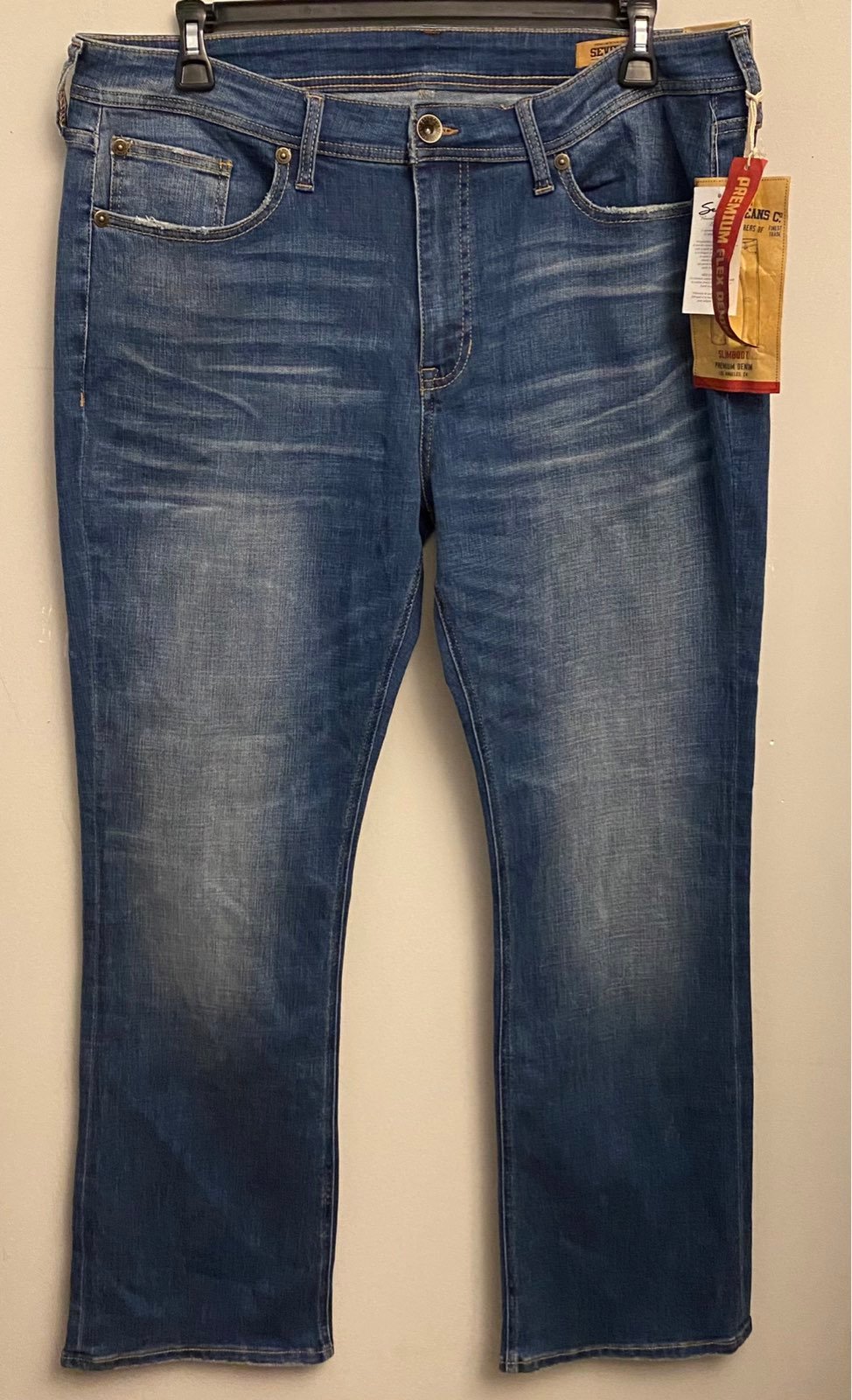 Seven7 Slim Boot Men’s Jeans Size 38x34 NWT