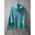 Free People Aqua Swim Too Deep Oversized Turtleneck Sweater