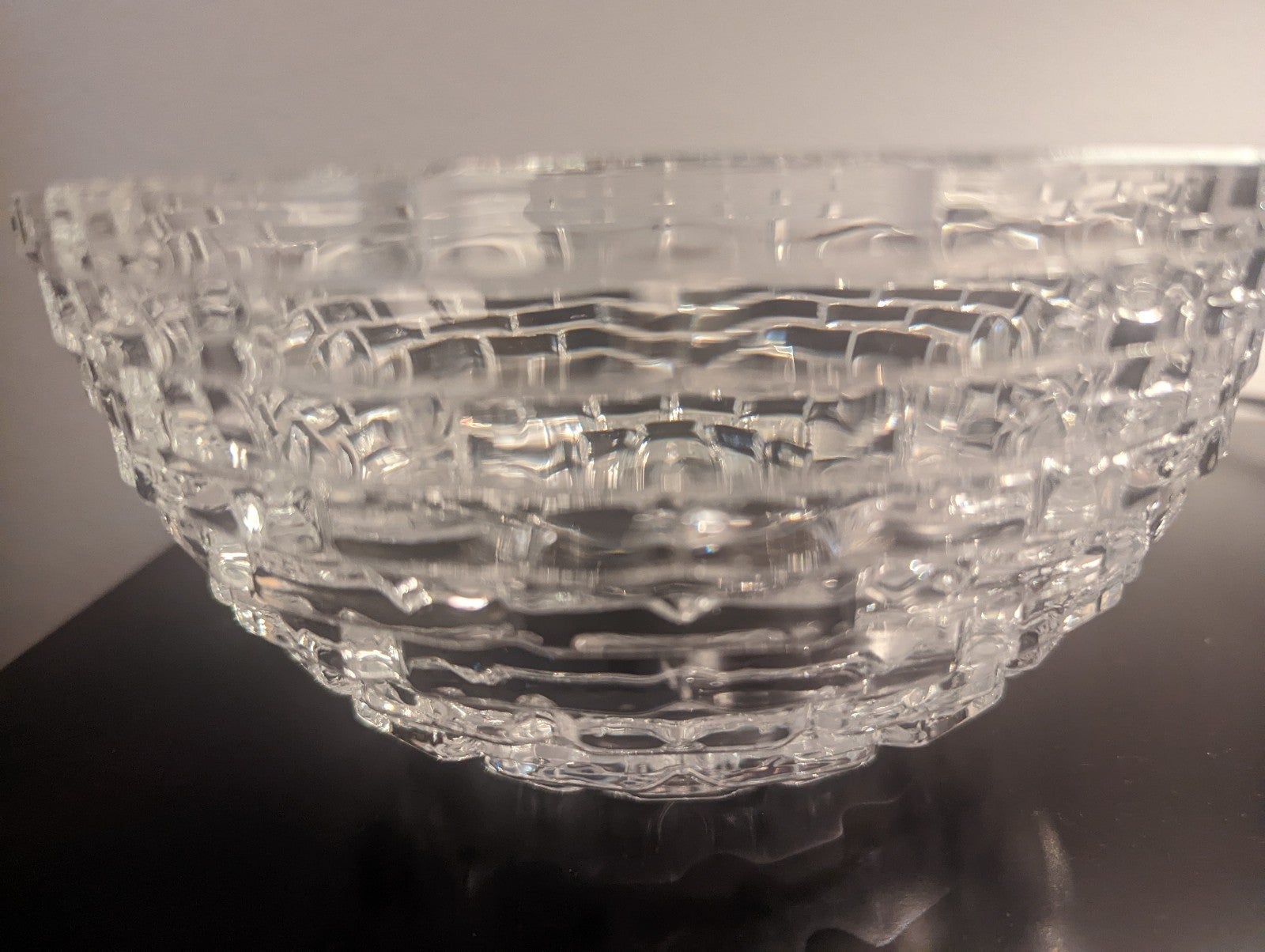 Crystal Bowl Art Deco