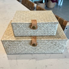 Studio McGee Woven Stacking Boxes