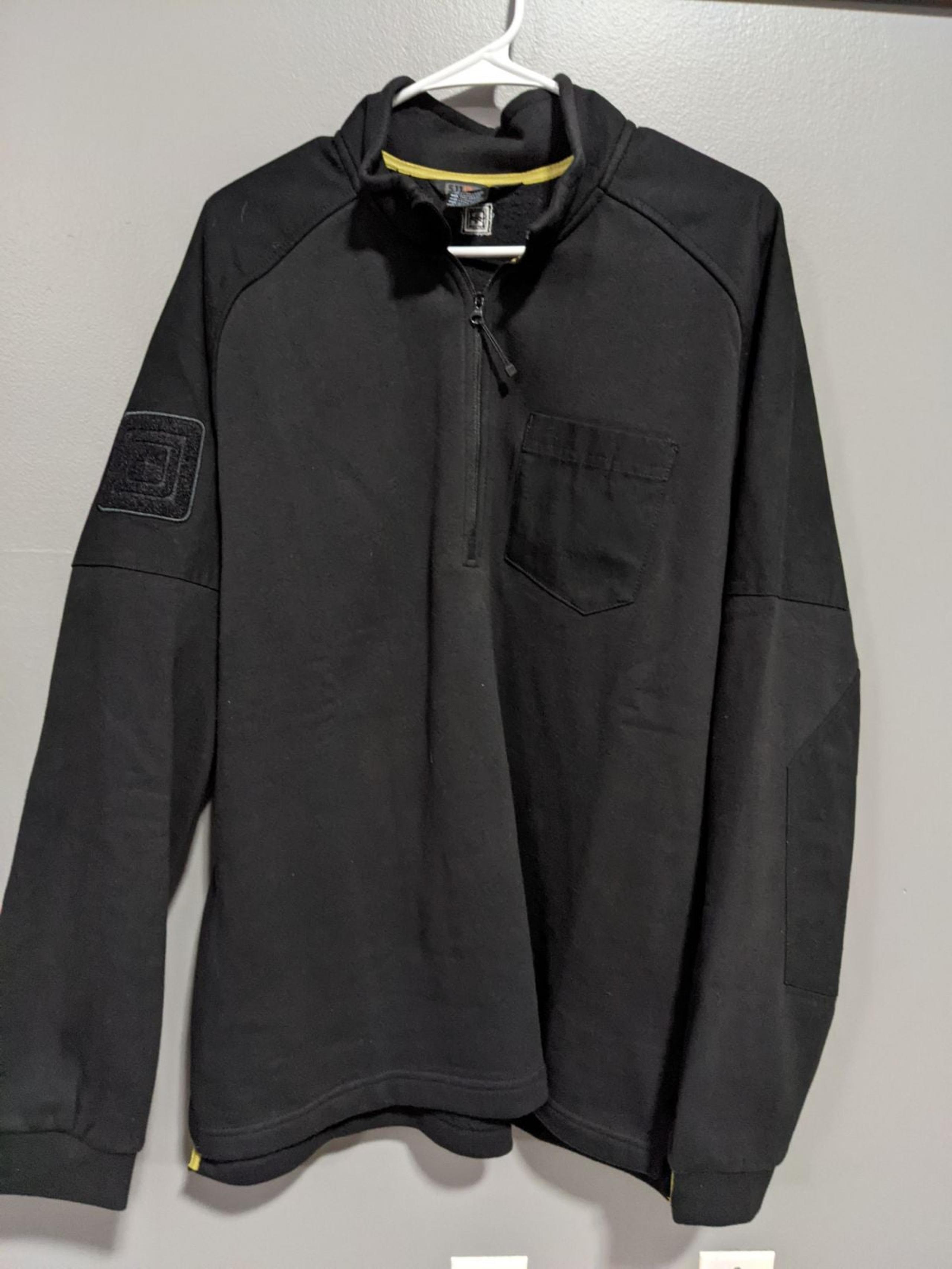 5.11 Tactical Radar Fleece Half Zip XL (Black)