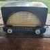 Vintage Philco Transitone Bakelite Tube Radio Powers Up Model 50-526 C. 1950