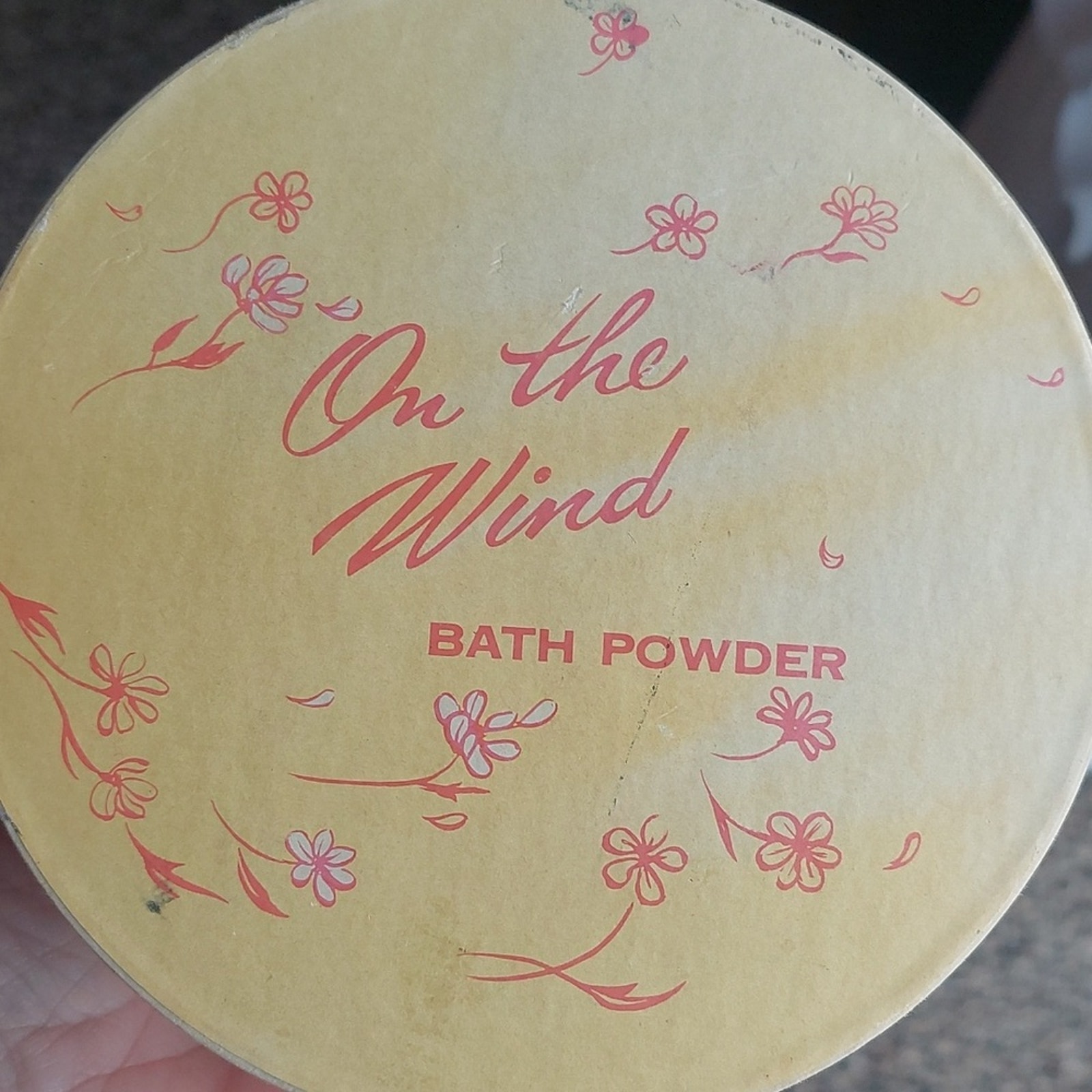 Vintage NOS On the Wind Bourjois Vanity powder NY Paris