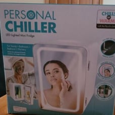 Chiller LED Lighted Mini Fridge