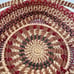 Handwoven Raffia Wrapped Pine Needle Butterfly Basket