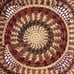 Handwoven Raffia Wrapped Pine Needle Butterfly Basket
