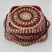 Handwoven Raffia Wrapped Pine Needle Butterfly Basket