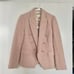 L’agence pink tweed blazer