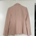 L’agence pink tweed blazer