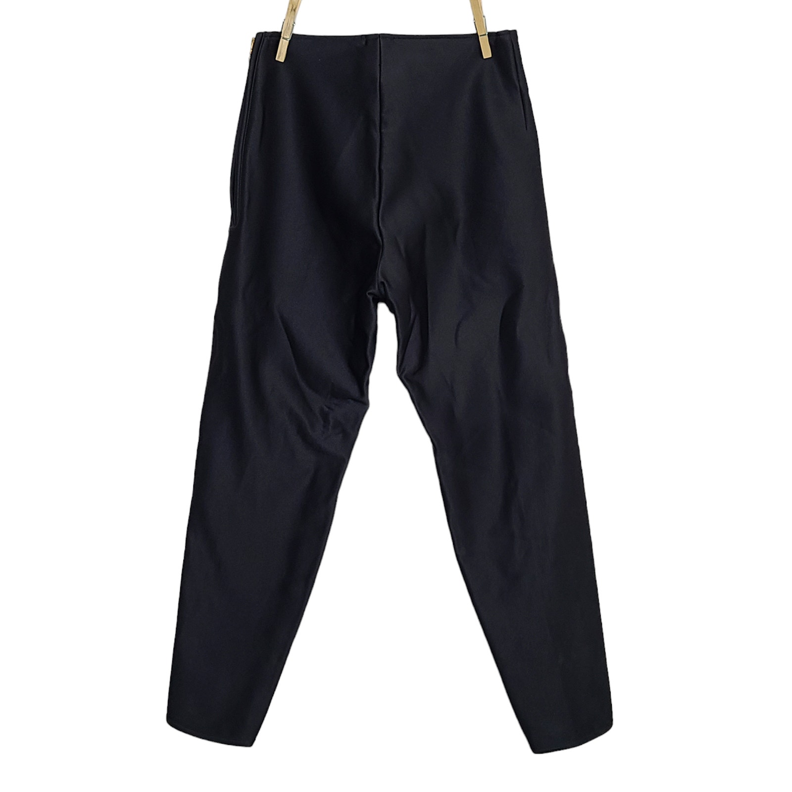 Womens Vintage Bogner Ski Pants Stretch Fitted Size 8 Black Made in USA