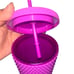 Starbucks Mexico 2022 Matte Grape/Purple Studded 24oz Tumbler~BNWT