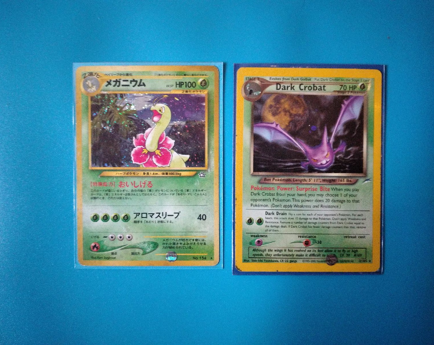 Rare Meganium and Crobat