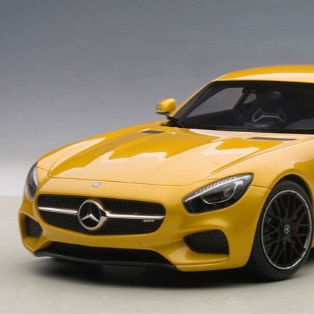 1/18 AUTOart Mercedes-Benz Mercedes AMG GTS GT S Yellow Car Model 76314