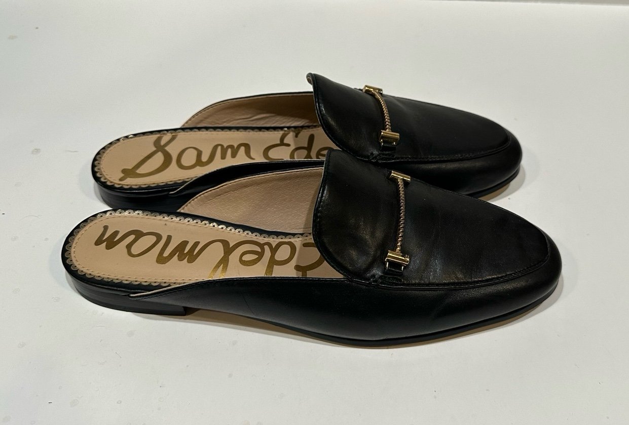 Sam Edelman Linnie Bit Flat Mule Size 9.0