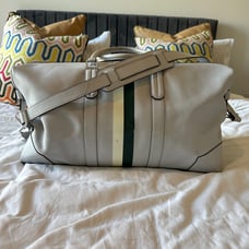Ben Uri Rebecca Minkoff leather weekender duffle