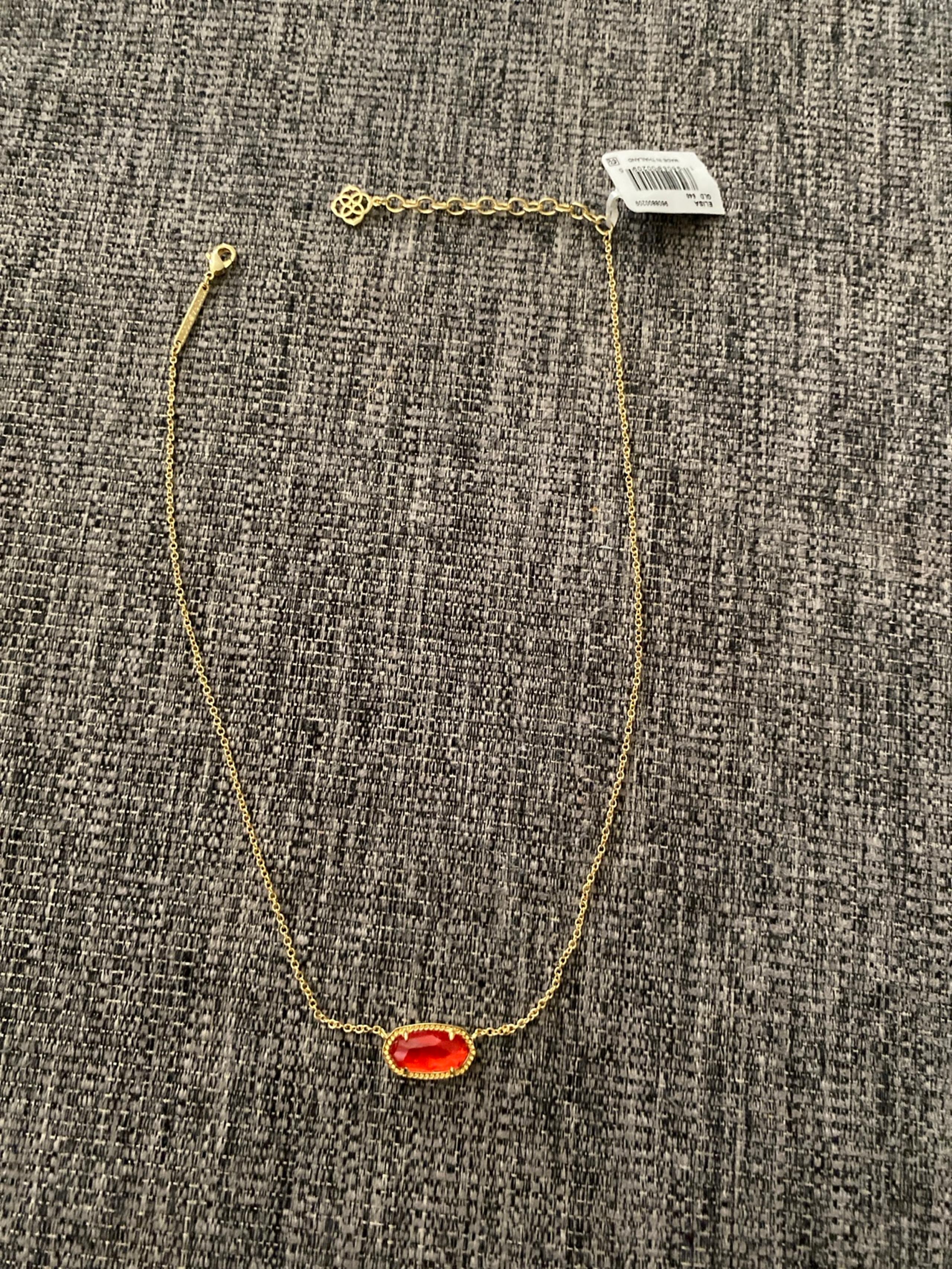 Women Kendra Scott Elisa Necklace gold/pink