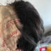 100% Human hair wig Black 1B lace front wig 13x4 parting 18 inches