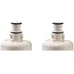 InSinkErator F-201R Replacment Water Filter Cartridges, 2 Count (Pack of 1), Whi