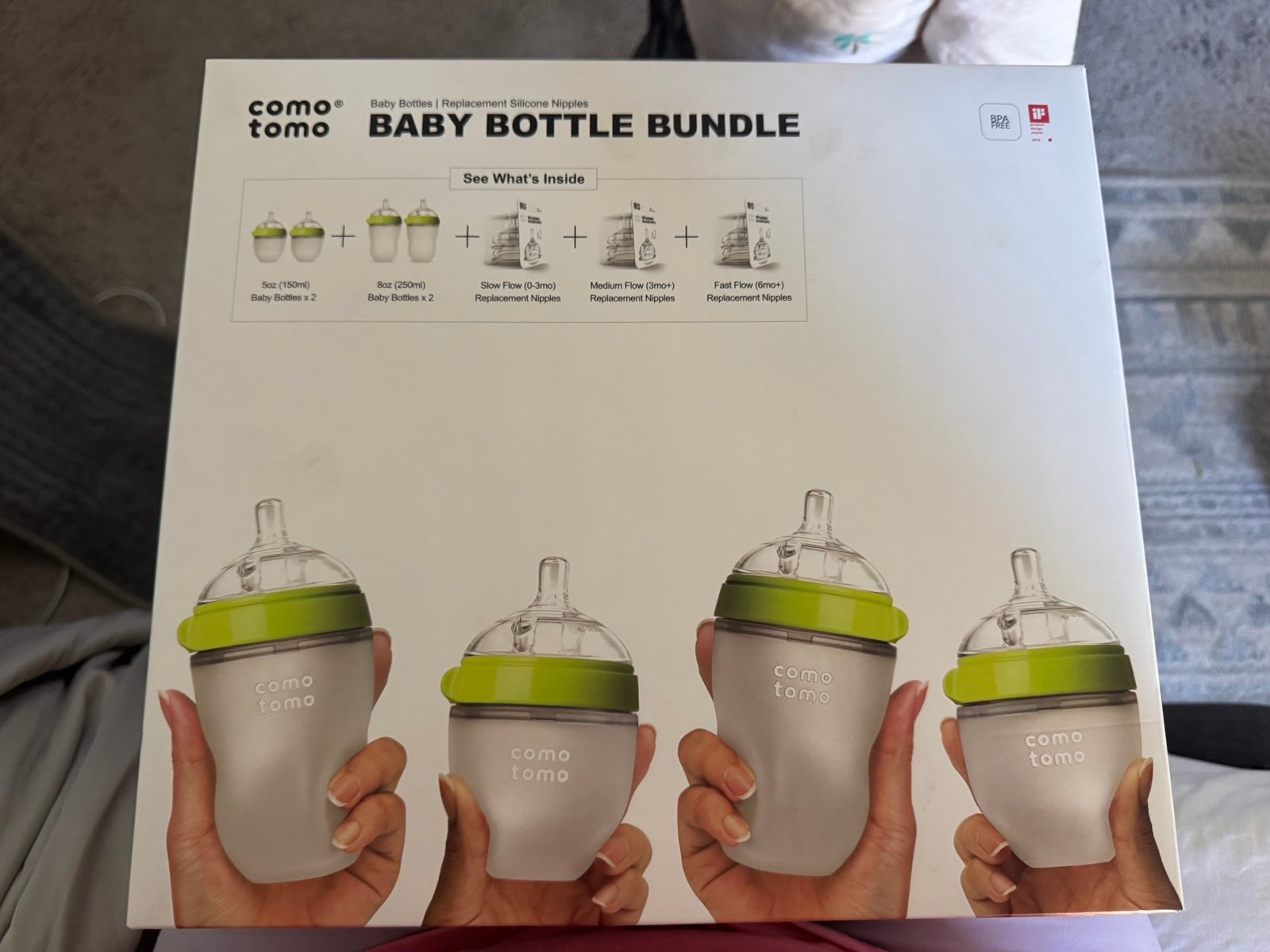 Como Tomo baby bottle bundle NEW