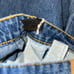 ZARA Barrel Jeans Trafaluc Hi Rise Frayed Hem Cropped Jeans Sz 2