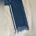 ZARA Barrel Jeans Trafaluc Hi Rise Frayed Hem Cropped Jeans Sz 2
