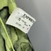 Y2K NWT Deadstock Green Black Babydoll Top Paris Roses Cinched Chest SZ S