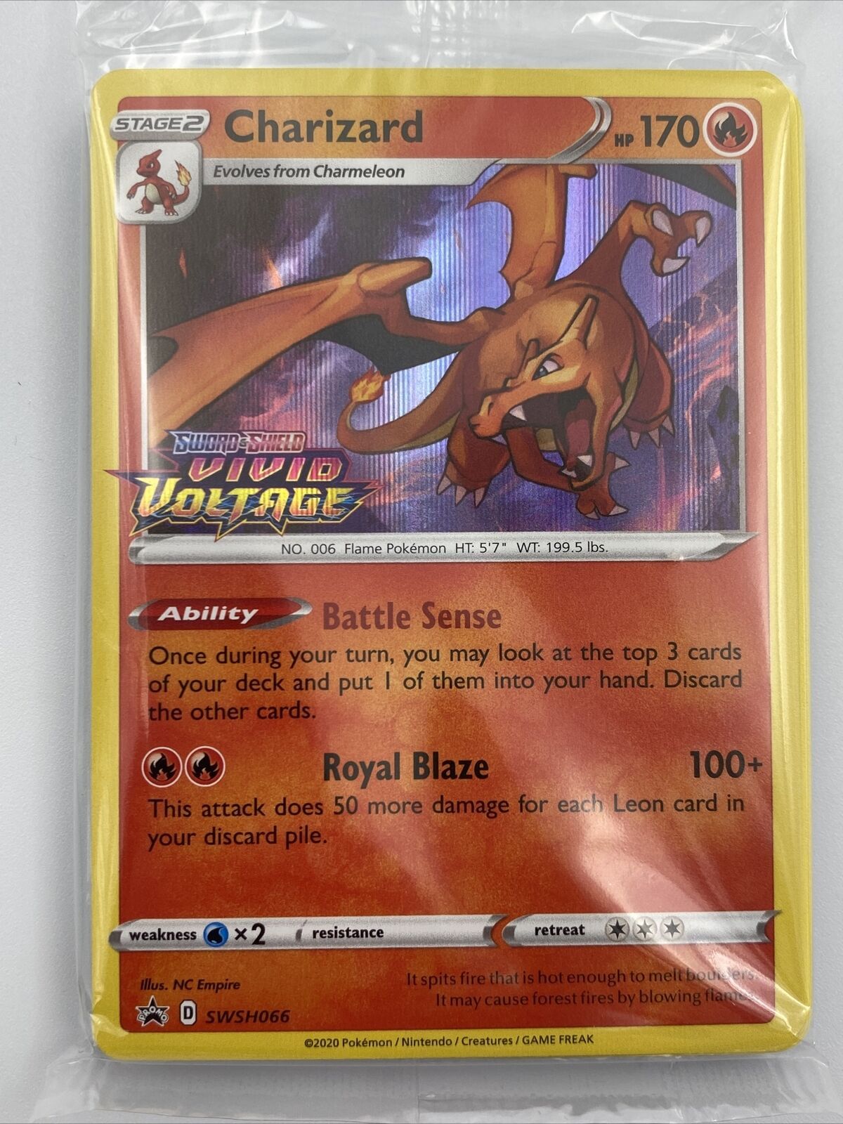 Pokemon cards charizard promo pack