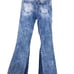 Altard State Flare Leg Bell Bottom Jeans Women’s Size 28 Acid Wash Blue Denim