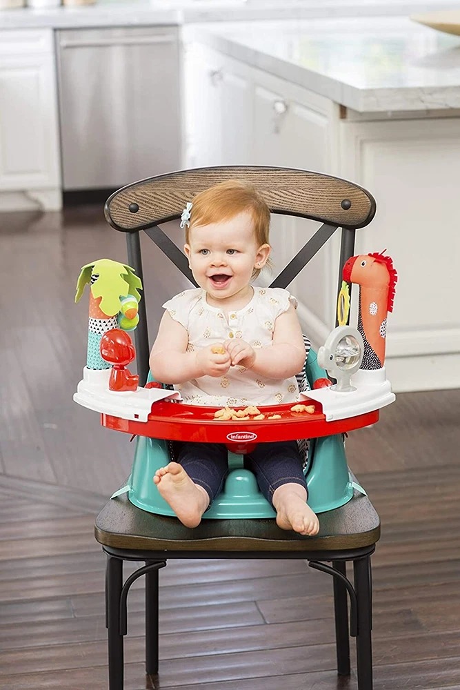 Infantino Booster Baby Activity Seat 3-in-1 Grow-with-Me Discovery Seat
