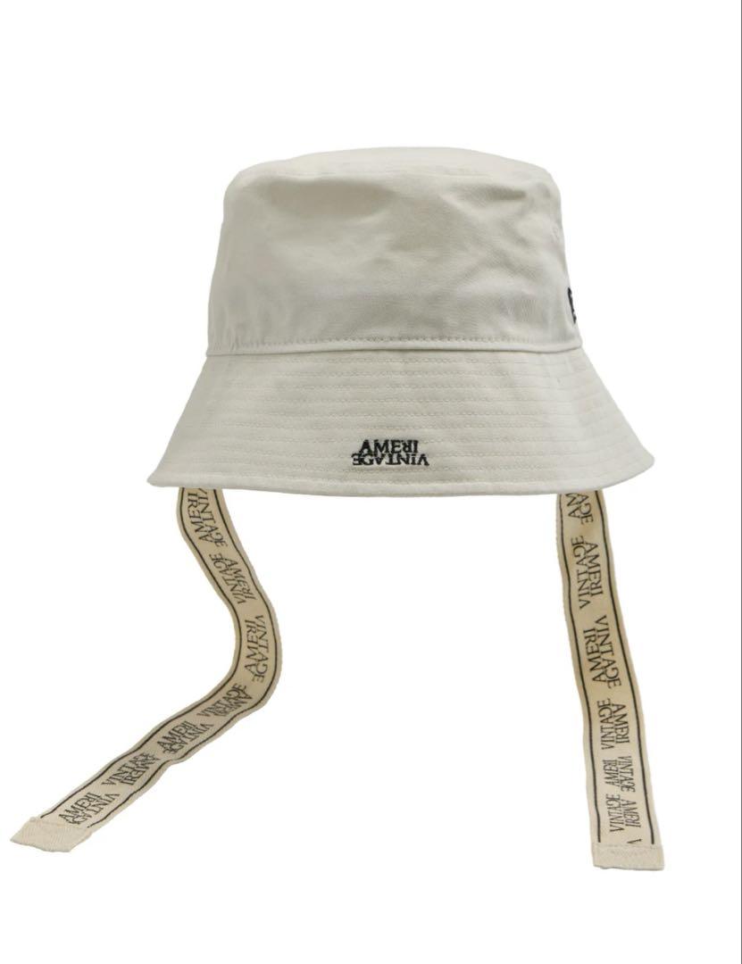 NEW ERA × Ameri LOGO TAPE BUCKET HAT New】NEW ERA × Ameri LOGO TAPE BUCKET HAT Hats