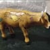 IMPOSSIBLE TO FIND, ULTRA RARE, RETIRED CowParade Mini Moo Figurine - Cowculus