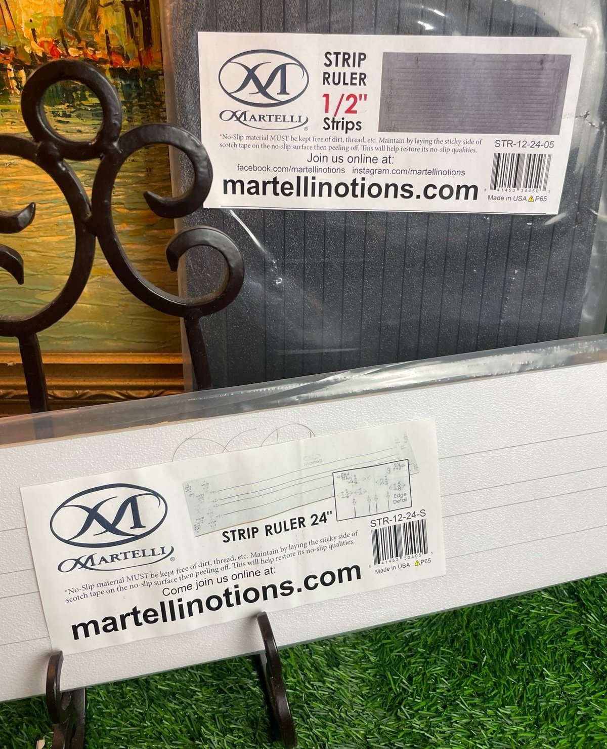 Martelli ruler cutting strips fabric/ level