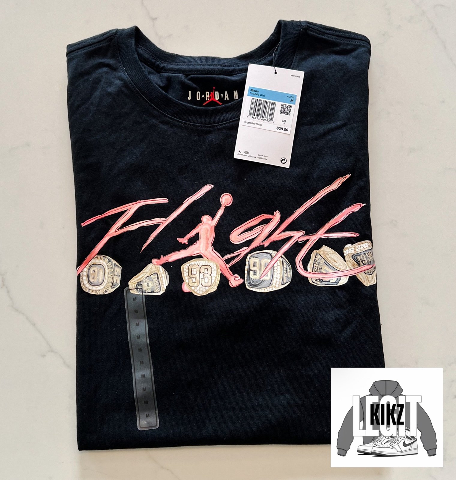 M - Men’s Nike Air Jordan Flight T-Shirt - Brand New w Tags