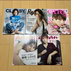 Sho Hirano, Magazines: Ray, CLASSY GIRL, anan 2166, 2126