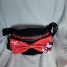 Loungefly Disney Minnie Mouse Bow Velvet Quilted Belt Bag