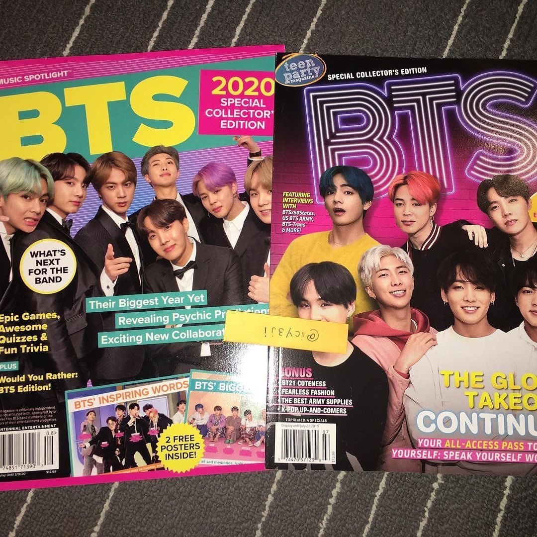 BTS magazines