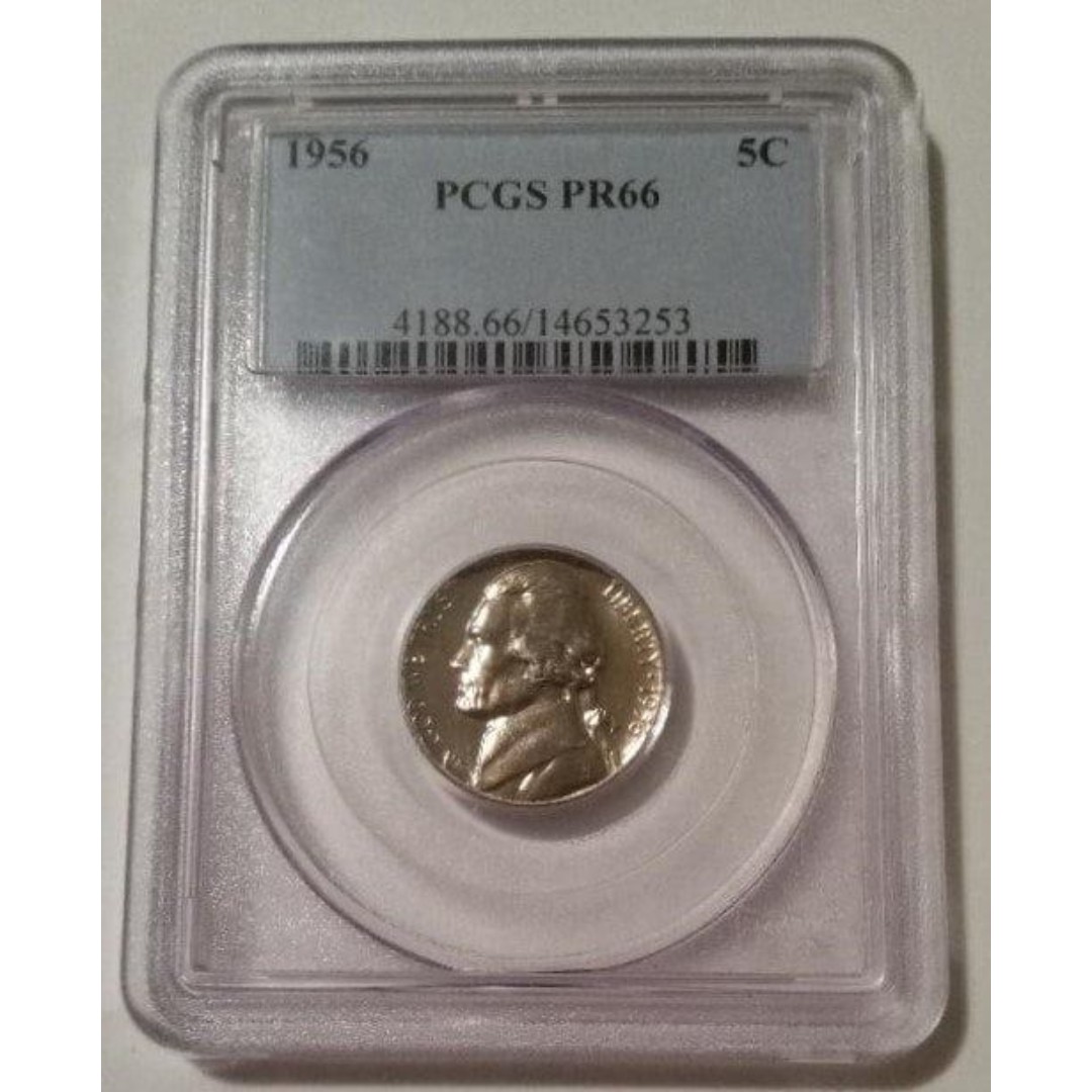 1956 Jefferson Nickel Proof PR66 PCGS