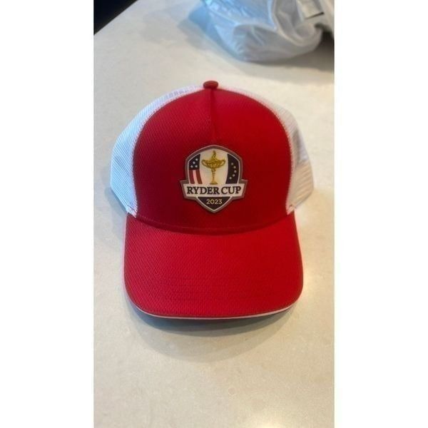 Ryder cup 2023 hat official merchandise, Marco Simone Rome, Italy. Nice!