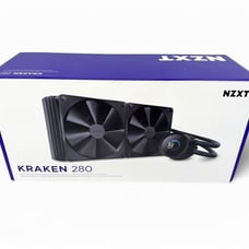 NZXT Kraken 280 2x140mm AiO Liquid CPU Cooler - Matte Black
