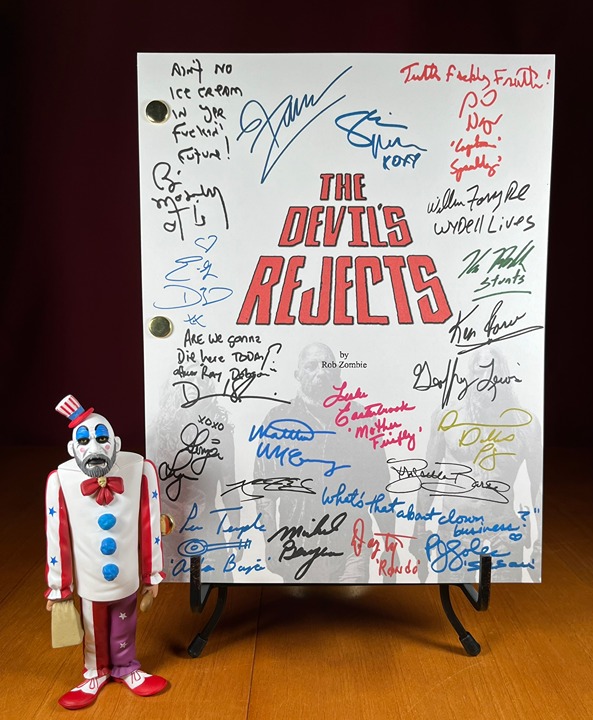 The Devil's Rejects Script Signed- Autograph Reprints- 109 Pages- Horror Movies