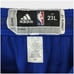 Adidas Detroit Pistons 2011 Game Blue Shorts mens size 2XL Drawstring Unlined