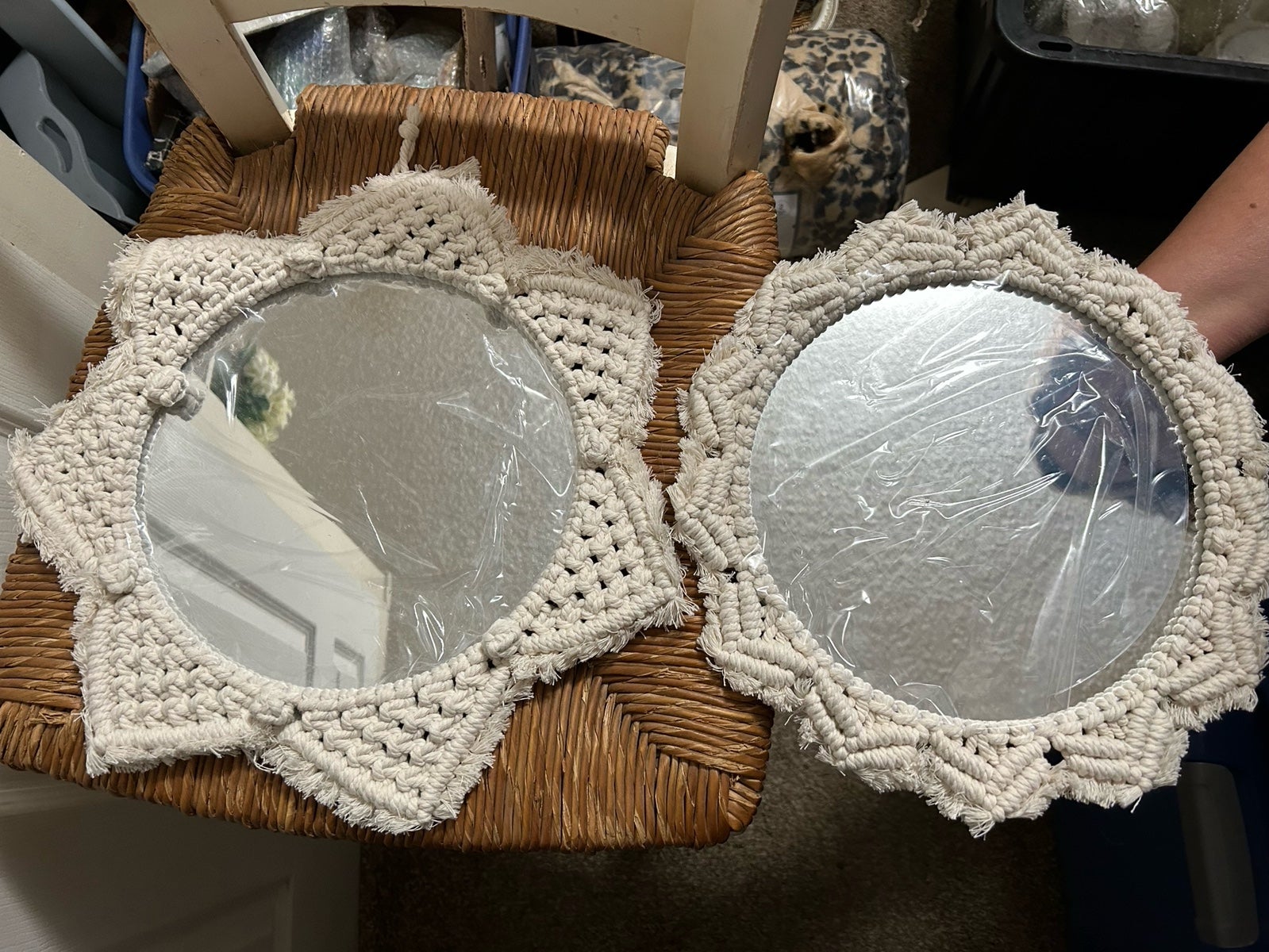 Macrame Mirrors