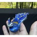 Beautiful Lot Of 7 Green & Blue Peacocks W/ Feathers Christmas Ornaments New!
